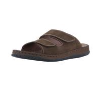 Rohde Schuhe Herren Pantoletten Clogs MOCCA Leder Klettverschluss Braun Größe 45