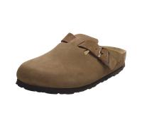 Pantoffel ROHDE "ALBA", Damen, Gr. 35, braun (camelfarben), Veloursleder, Schuhe, Schlappen, Hausschuh mit leichter Laufsohle in Weite G (25217954-35) camelfarben