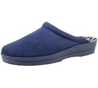 Rohde Neustadt D 2291 Schuhe Damen Hausschuhe Pantoffeln Clogs Schurwolle, Größe:36 EU, Farbe:Blau