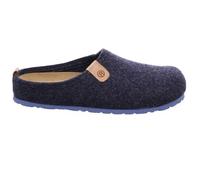 Rohde Herren Pantoffeln Hausschuhe Softfilz Napoli-H 6900, Größe:45 EU, Farbe:Blau