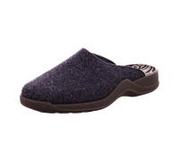 Rohde 2309 Vaasa-D Schuhe Damen Hausschuhe Pantoffeln Weite G, Größe:38 EU, Farbe:Blau