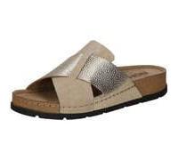 Rohde SOAVE Damen, Frauen, Pantoletten, Slipper,Slides,Sandalen,Sommerschuhe,Freizeitschuhe,Freizeitschuhe,Schlupfschuhe,Gold,39 EU