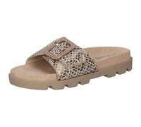 Pantolette ROHDE "Rohde Pantoletten Veloursleder", Herren, Gr. 42, beige, Veloursleder, Schuhe Pantolette (58025418-42) beige