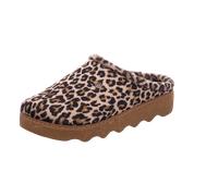 Rohde - Pantoletten mit Warmfutter Damen beige-kombiniert-bunt - Gr. - 40
