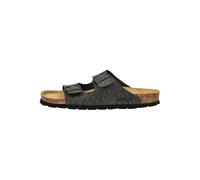 Pantolette ROHDE "Rohde Pantoletten Nubuk/Velours", Herren, Gr. 44, grau (olive), Leder, Schuhe Pantolette (62572233-44) olive