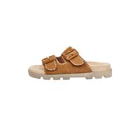 Pantolette ROHDE "Rohde Pantoletten Veloursleder", Damen, Gr. 40, cuoio, Veloursleder, Schuhe Pantolette (65087558-40) cuoio