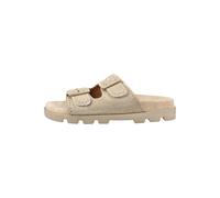 Pantolette ROHDE "Rohde Pantoletten Veloursleder", Damen, Gr. 37, natur, Veloursleder, Schuhe Pantolette (86750858-37) natur
