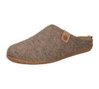 Rohde Damen Pantoffel Softfilz Hausschuh Wechselfußbett Tivoli-D 6860, Größe:39 EU, Farbe:Braun