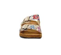 Pantolette ROHDE "Rohde Pantoletten Leder", Damen, Gr. 40, bunt (mehrfarbig), Leder, Schuhe Pantolette (79125916-40) mehrfarbig
