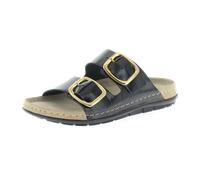 Rohde Schuhe Pantolette Rodigo-D 5877 Lackleder mit Schnalle Memoryfußbett Schwarz Gr. 41