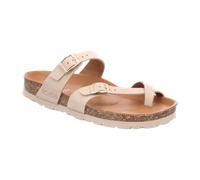 Zehentrenner ROHDE "Rohde Pantoletten Nubukleder", Damen, Gr. 41, beige, Nubukleder, Schuhe Zehentrenner (25535901-41) beige