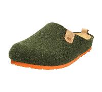 Rohde Herren Pantoffeln Hausschuhe Softfilz Napoli-H 6900, Größe:43 EU, Farbe:Grün