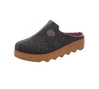 Rohde Damen Hausschuhe Pantoffeln Softfilz Foggia 6120, Größe:42 EU, Farbe:Grau