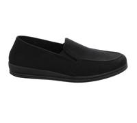 Rohde Schuhe Herren-Hausschuhe Lillestrom 2609 Wollfutter Schwarz Größe 44 EU