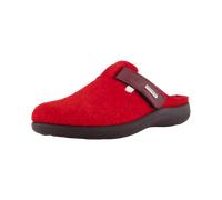 Rohde Damen Pantoffel Hausschuh Cherry Wechselfußbett Softfilz Rot Größe 37