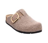 Rohde Pantoffel Soave Leinen Damen Beige meliert Größe 36