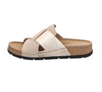 Rohde SOAVE Damen, Frauen, Pantoletten, Slipper,Slides,Sandalen,Sommerschuhe,Freizeitschuhe,schluepfschuhe,Slides,Slip-ons,Gold,40 EU