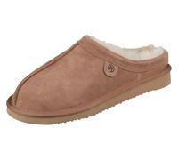 Pantoffel ROHDE, Damen, Gr. 40, cognac, Veloursleder, unifarben, Basic, Schuhe, Hausschuh, Wohlfühlschuh, Homeslipper mit Warmfutter (71150764-40) cognac