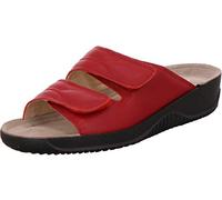 Rohde Soltau-40 - Damen Pantolette aus Velour-Leder
