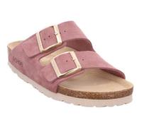 Hausschuh ROHDE "Rohde Pantoletten Veloursleder", Damen, Gr. 40, lila (violett), Veloursleder, Schuhe Hausschuh (49283638-40) violett