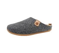 Rohde Damen Pantoffel Softfilz Hausschuh Wechselfußbett Tivoli-D 6860, Größe:37 EU, Farbe:Grau