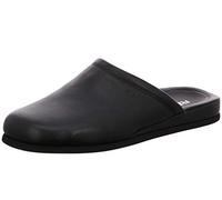 Rohde 6600-90 Varberg Herren Hausschuhe Pantoffeln Leder schwarz , Schuhgröße_alt:EUR 39