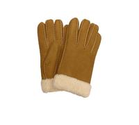 Rohn Moden Fingerhandschuhe Hochstein echt Lammfell für Damen und Herren, Handschuhe in Premiumqualität aus Baby Curly Merinolamm handgenäht beige 8