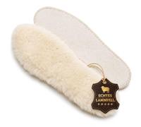 Rohn Moden Lammfell Einlegesohlen - Damen Herren echte Lammfellsohle 1, 45 | Echtes Merino-Schaffell auf Filz - wärmende Thermo Schuheinlagen für Winterstiefel, Hausschuhe & Arbeitsschuhe, Gr. 36-48