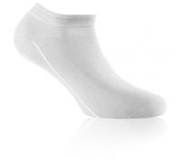 Rohner Basic Unisex Sneaker Socken, 3er Pack - Bambus Weiß 43-46