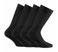 Rohner Socken 4er Pack Damen schwarz, 39-42