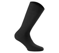 Rohner Basic Unisex Socken, 6er Pack - Cotton II, Kurzsocken, Basic, einfarbig Schwarz/Marine 35-38 (2.5-5 UK)