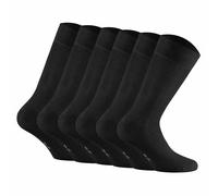 Rohner Socken 6er Pack Damen schwarz, 39-42
