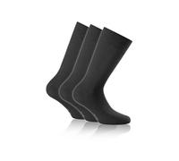 Rohner basicsocken Baumwolle 3er Pack Sockengröße:EUR 47-50 schwarz