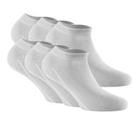 ROHNER Rohner Basic Unisex Sneaker Socken, 6er Pack - Bambus (TB_64-2230-6P) 35-38 Weiß