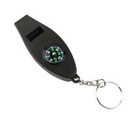 Rohr Keychain-Keychain-Rohr mit, Überlebensleitung | Wanderer, Sicherheitsrohr 4 in 1, Temperaturanzeige, Lupe, hohes Rohr für Camping,