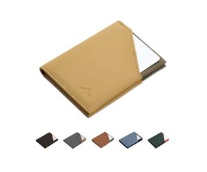 ROIK Slim Wallet ohne Münzfach aus veganem Leder- RFID Geldbörse Herren | Handgefertigte spanische Geldbörse | Small Wallet für Karten - City Desert