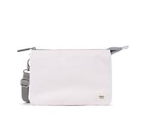 ROKA Carnaby XL Slim Crossbody Taschen für Damen & Herren - 3 Fächer, grober Reißverschluss, abnehmbarer & verstellbarer Riemen für Handy, Geldbörse, Schlüssel, Transcendent Pink, xl