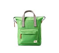 ROKA London Bantry Kleiner Rucksack - Nachhaltige Wasserabweisende Tasche aus recyceltem Nylon, Leichter Alltagsrucksack für Arbeit, Reisen & Pendeln, Online Lime