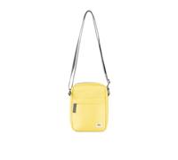 ROKA London Bond Ripstop Kleine Crossbody-Taschen für Damen und Herren, Handytasche mit mehreren Taschen und verstellbarem Riemen für Geldbörse, Karten und Schlüssel, Citron, s