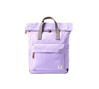 ROKA London Canfield Medium Rucksack - Nachhaltiger wasserabweisender Roll-Top-Rucksack für Arbeit, Reisen & Pendeln - Leichter Laptop-Rucksack mit sicheren Taschen für Damen und Herren, thistle, M