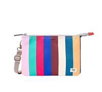 ROKA London Carnaby Crossbody XL Recylced Canvas, Breite Streifen, X-Large