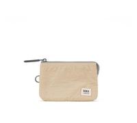 Roka London Carnaby kleine recycelt Taslon, Biscotti, S, Münz- und Kartengeldbörse