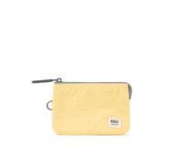 Roka London Carnaby Small Recycled Taslon, champagnerfarben, S, Münz- und Kartenetui