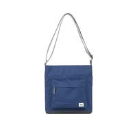 ROKA London Kennington B Dark Wash Medium Recycled Canvas Crossbody Bag, Denim Dark, m