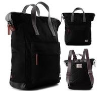 ROKA London The Bantry Tote Rucksack Tasche, Schwarz , M, Tragetasche Rucksäcke