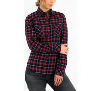 Rokker Annapolis Damen Hemd, rot-blau, Größe M