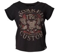 ROKKER Custom Damen T-Shirt, schwarz Größe: XL
