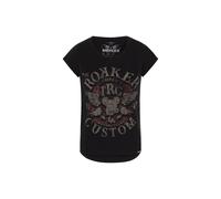 Rokker Custom T-Shirt Damen (schwarz)