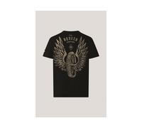 Rokker Flying Wheel T-Shirt (Schwarz)