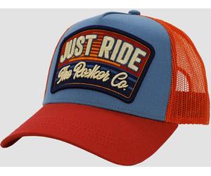 Rokker Just Ride Trukker Basecap (Rot/Blau)